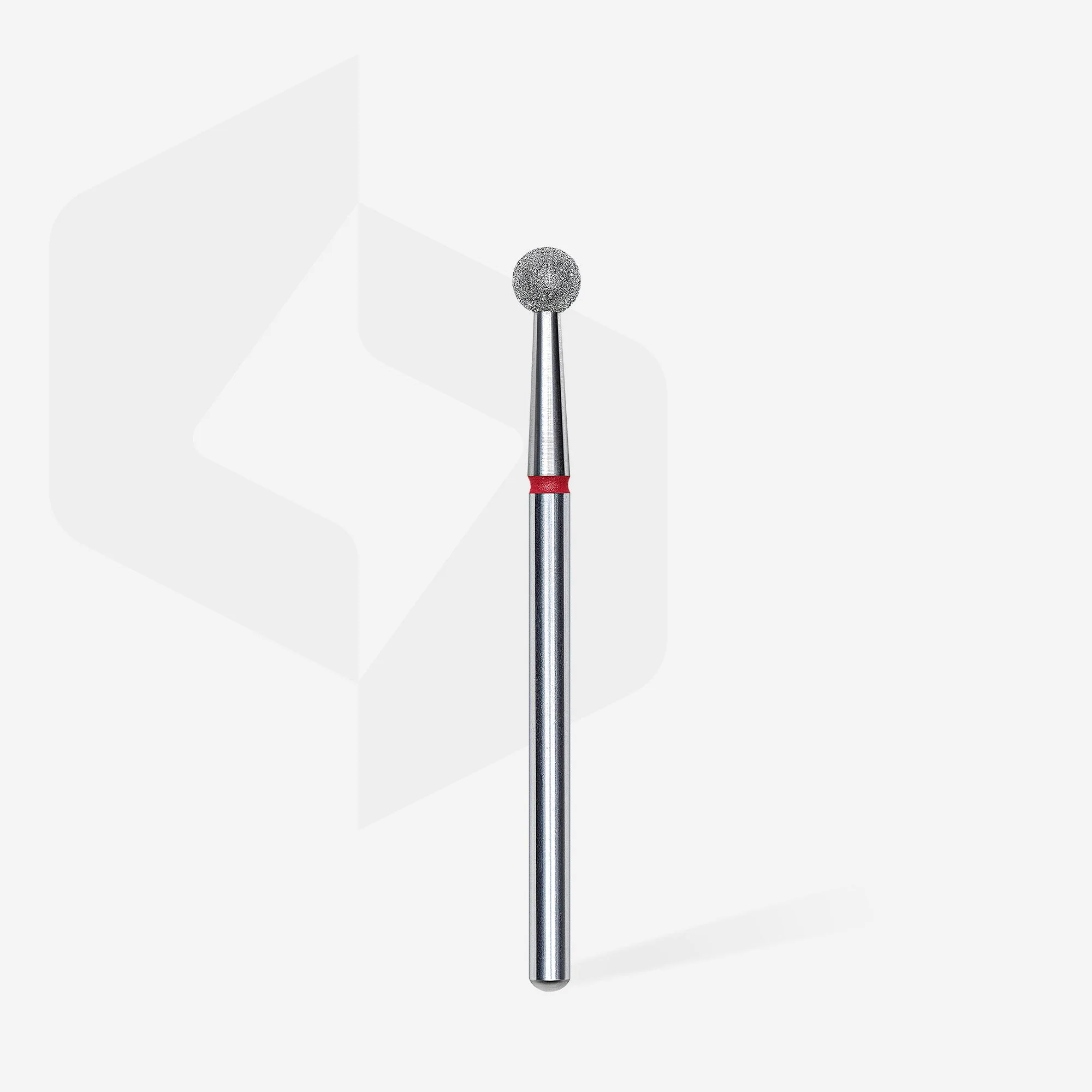 STALEKS EXPERT Freza diamentowa „Kula” czerwona, średnica 4 mm - Image 2