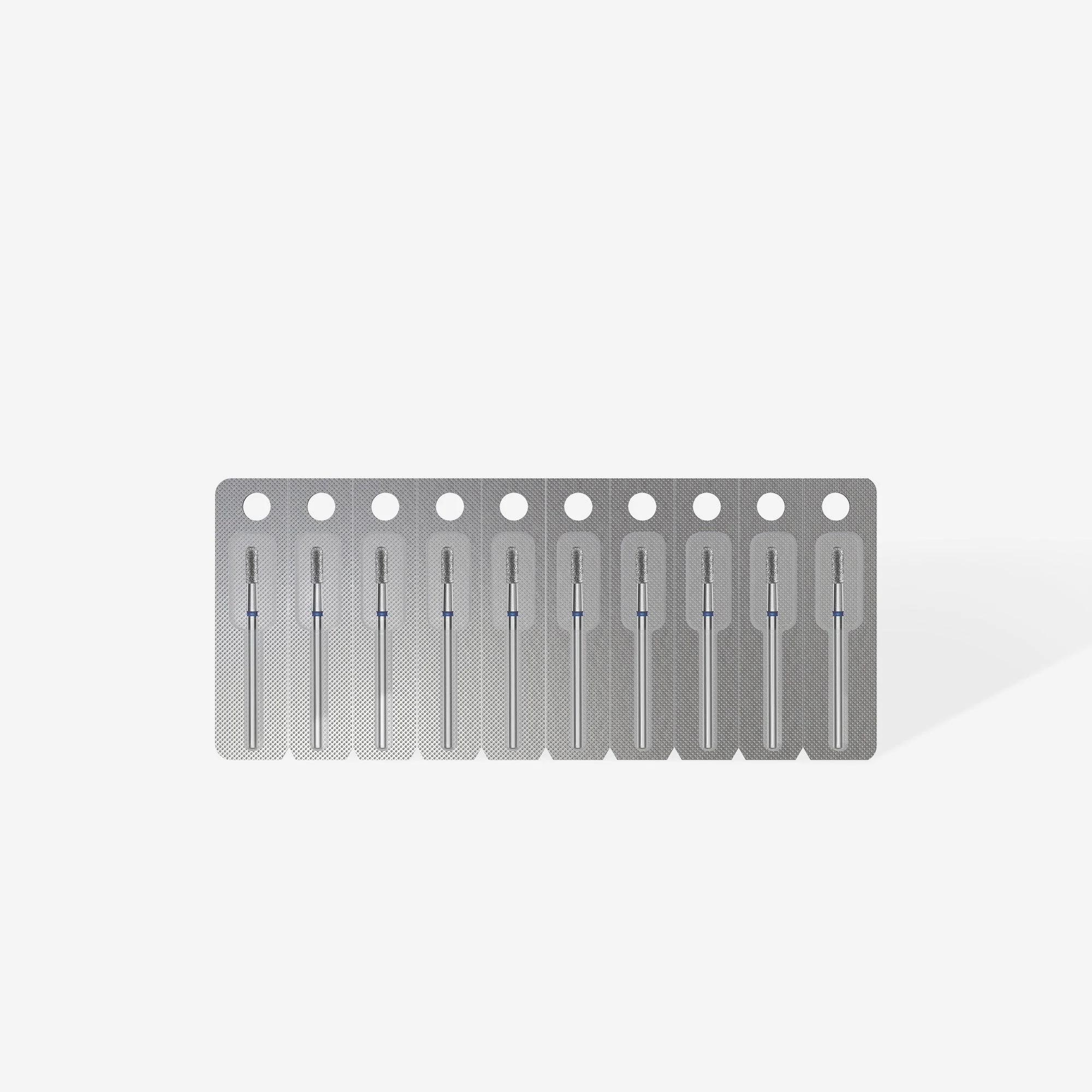STALEKS EXPERT Frez diamentowy cylinder zaokrąglony niebieski, średnica 2,3 mm, część robocza 6,5 mm - Image 3