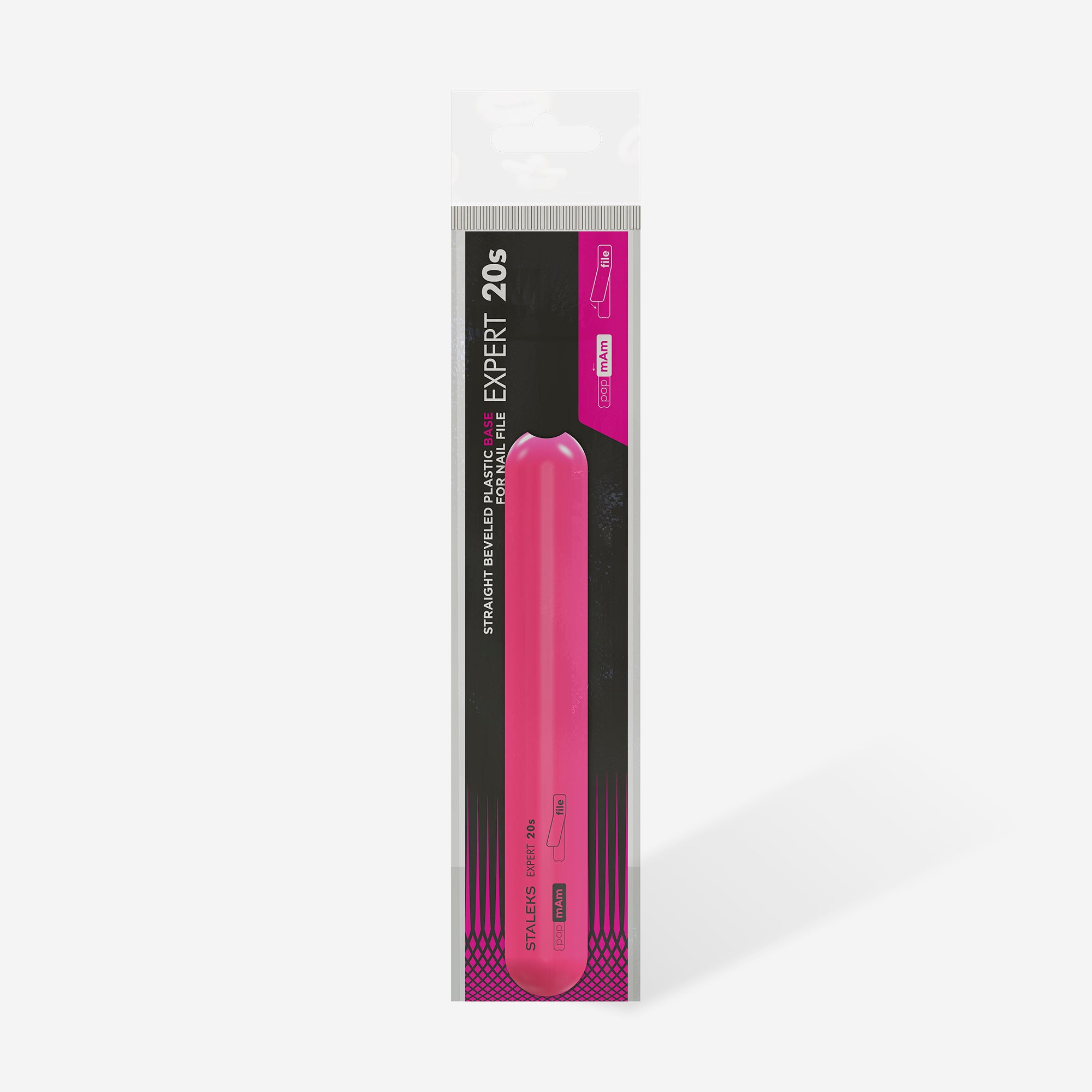 STALEKS EXPERT 20s Baza do pilnika plastikowa skośna prosta (130 mm) - Image 4