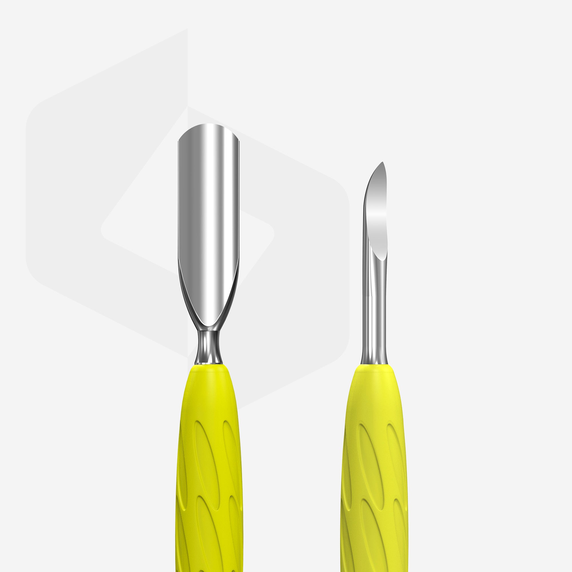 STALEKS UNIQ 10 TYPE 6 Gummy Pusher okrągły szeroki i pika (Żółty) - Image 2