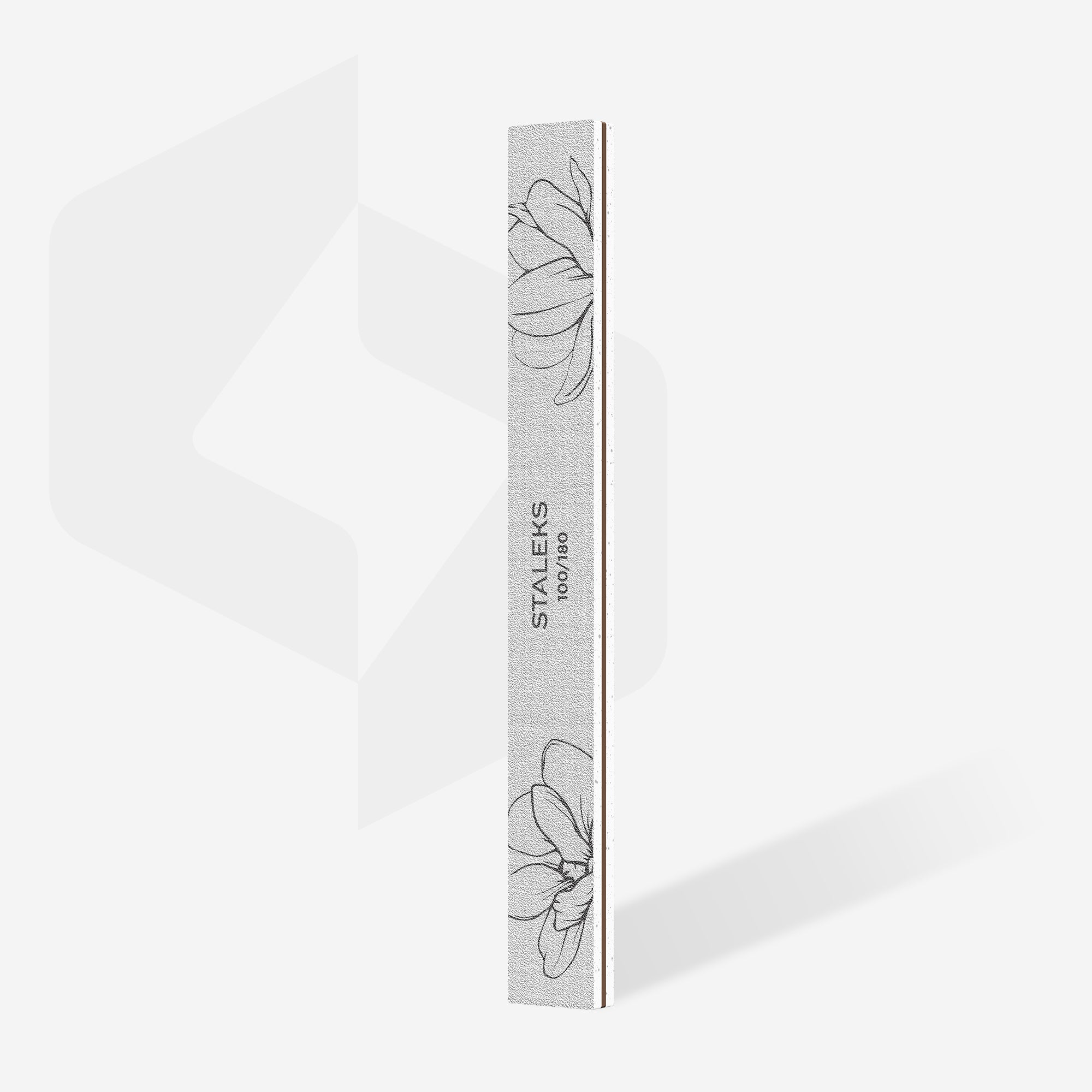 STALEKS EXPERT 20 Mineralny pilnik do paznokci prosta, 100/180 grit (25 szt) - Image 2